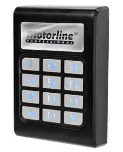 Motorline TEC2 kodetastatur