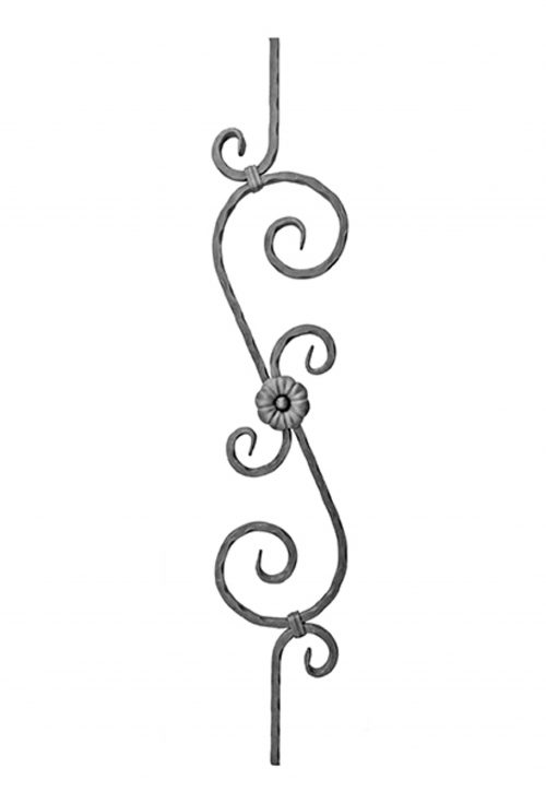 smedejern baluster