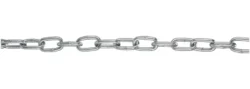 Stålkæde, Ø3,5mm, 2M, Elgalvaniseret