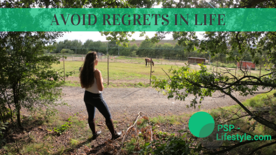 How to avoid regrets in life