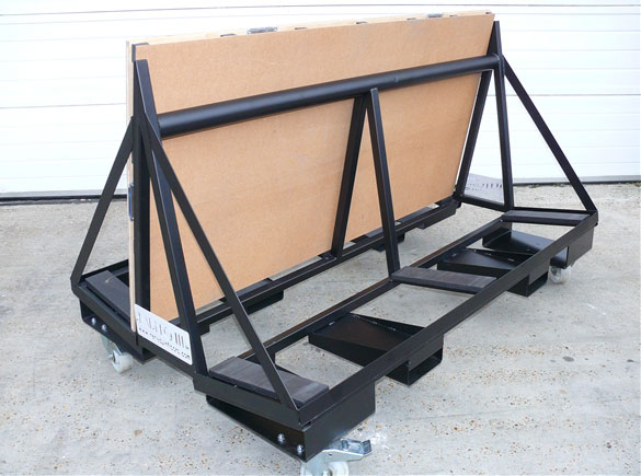 Harlequin Sprung Panel Storage Cart Psrig Com
