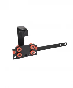 FlexRail master runner with overlap arm, rope & motor operation