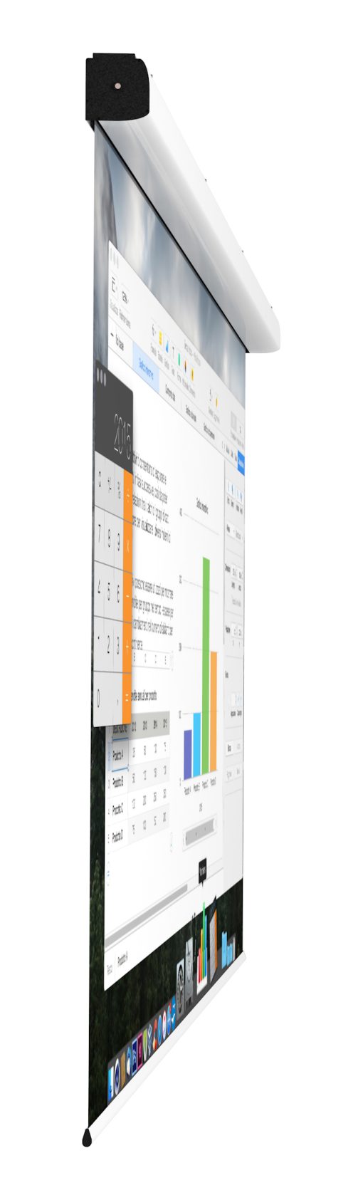 Electric projection screen, MAJOR (400x250cm) - Image 2
