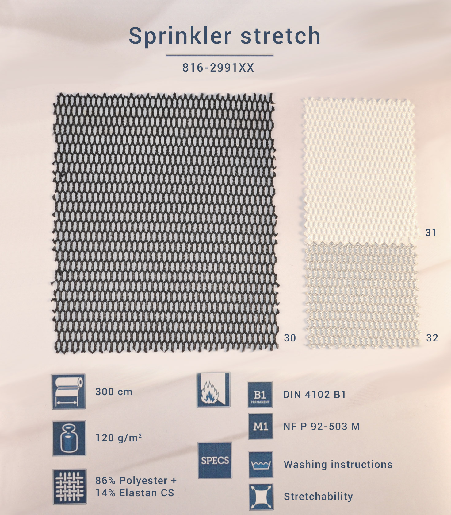 Sprinkler stretch 300cm, 120g/m² – PSRIG.com