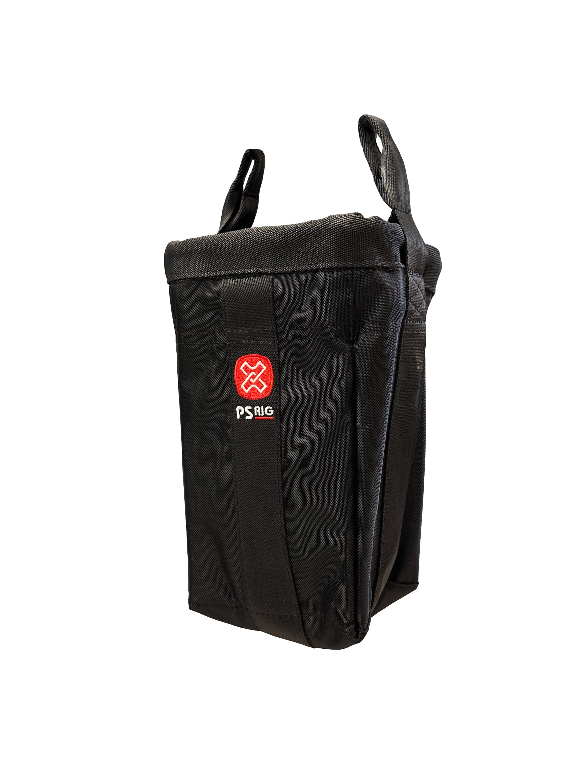 PSRIG Chain Bag, black textile, size: XS (extra small)