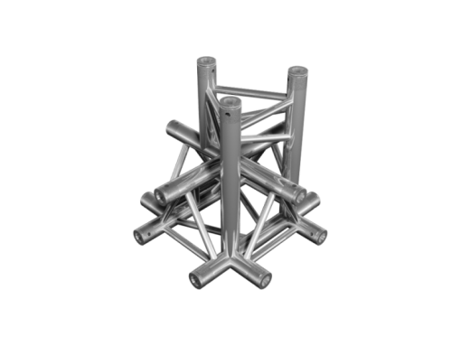 TAF truss triangle FT33, 5-way cross junction, apex down