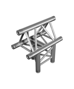 TAF truss triangle FT33, 3-way horizontal T-junction, apex up