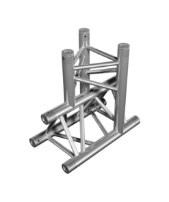 TAF truss triangle FT33, 3-way vertical T-junction, apex down