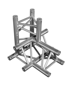 TAF truss triangle FT33, 4-way T-junction, apex down