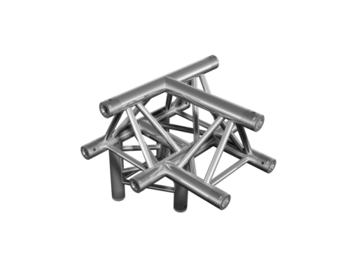 TAF truss triangle FT33, 4-way T-junction, apex up