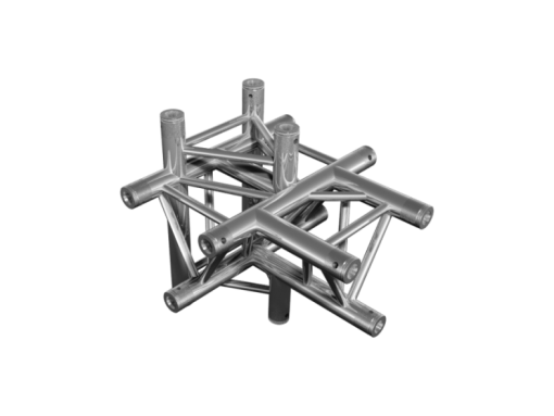 TAF truss triangle FT33, 5-way T-junction, apex down