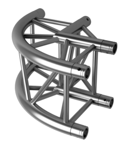 TAF truss box FT34, 2-way 90° corner rounded (50x2mm)