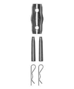 TAF connection set FT31 (1 connector + 2 pins + 2 clips)