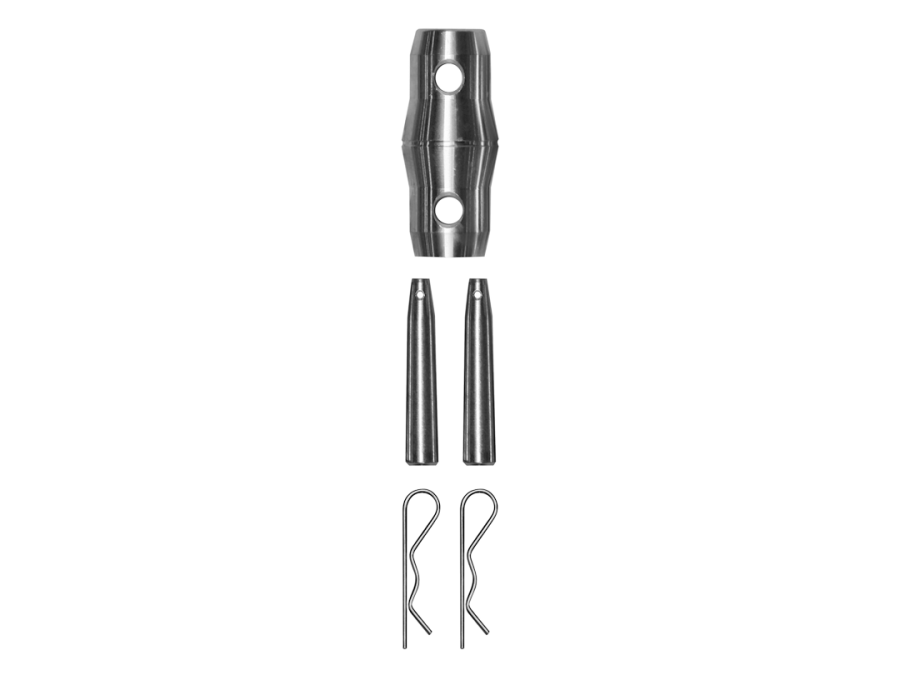 TAF connection set FT31 (1 connector + 2 pins + 2 clips)