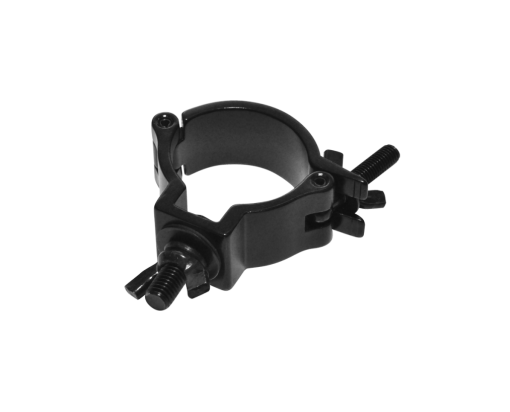 TAF clamp for truss, half coupler slim, 100kg (50mm), BLACK