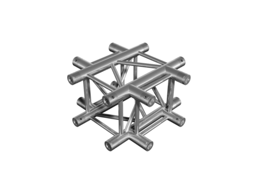 TAF truss box FT34, 4-way cross junction (50x2mm)