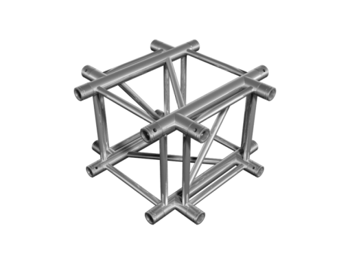 TAF truss box FT44, 4-way cross junction (50x2mm)