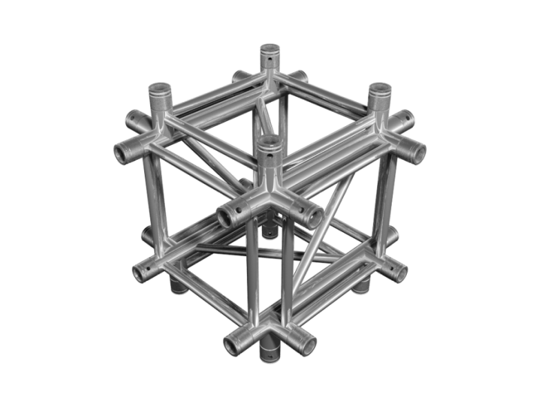 TAF truss box FT44, 6-way junction (50x2mm)
