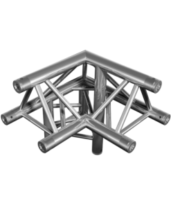 TAF truss triangle HT33, 3-way 90° corner, apex up left