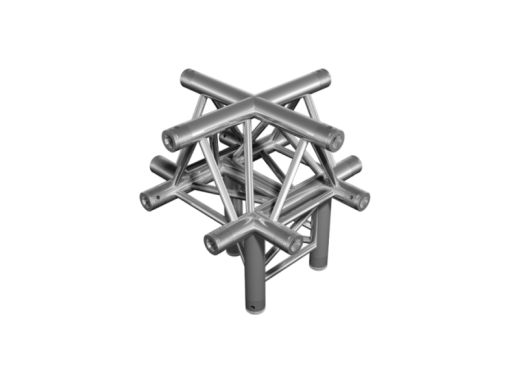 TAF truss triangle HT33, 5-way cross junction, apex up