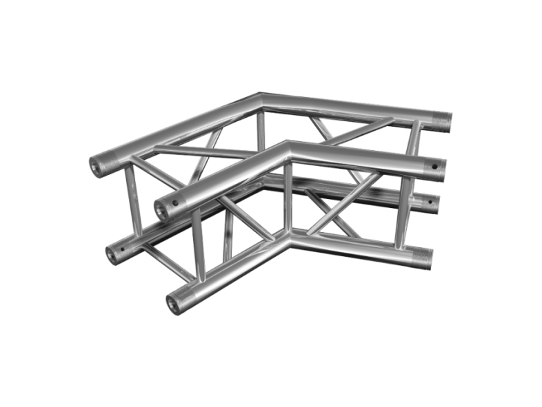 TAF truss box HT34, 2-way 120° corner (50x3mm)