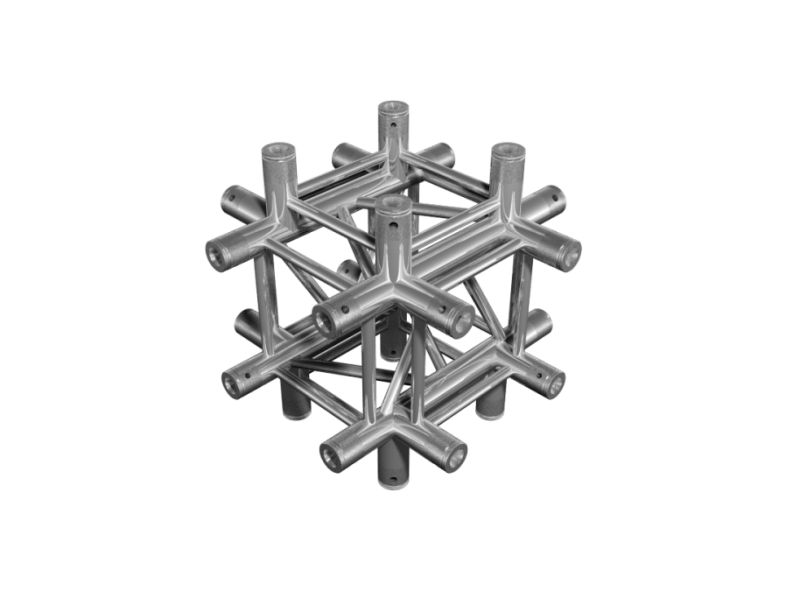 TAF truss box HT34, 6-way T-junction (50x3mm)