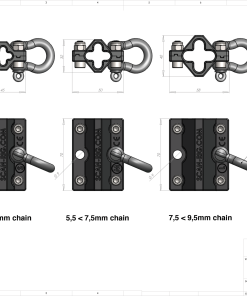 Chainslider M, for 5.5-7.0mm chain - Image 8