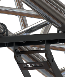 Upper end cable guide fixing for truss