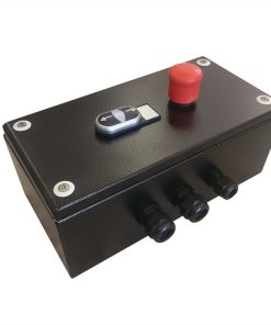 FlexPile electrical box low voltage 24V with local control up/down and E-stop
