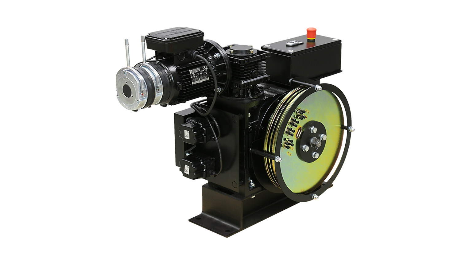 FlexPile electric winch 1000kg SWL 4-6 lines, double brake, rope keeps
