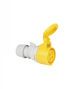 CEE connector quick-fix 4p. 110V YELLOW female
