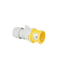 CEE connector quick-fix 4p. 110V YELLOW male
