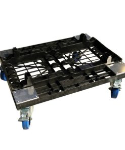 Dolly for 30cm truss and 5x carriers/stackers, lockable wheels