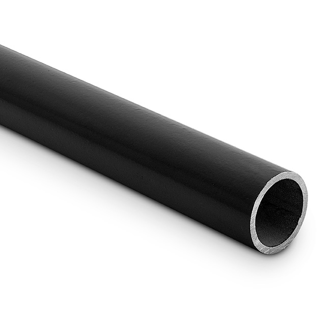 Black Aluminium Pipe 50x3x5000mm