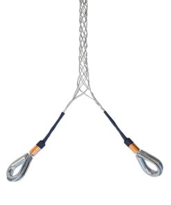 Small Cable Support Grip with Double Eye, 6-12mm