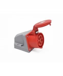 CEE wall socket 5p. 400V RED Female (Copy)