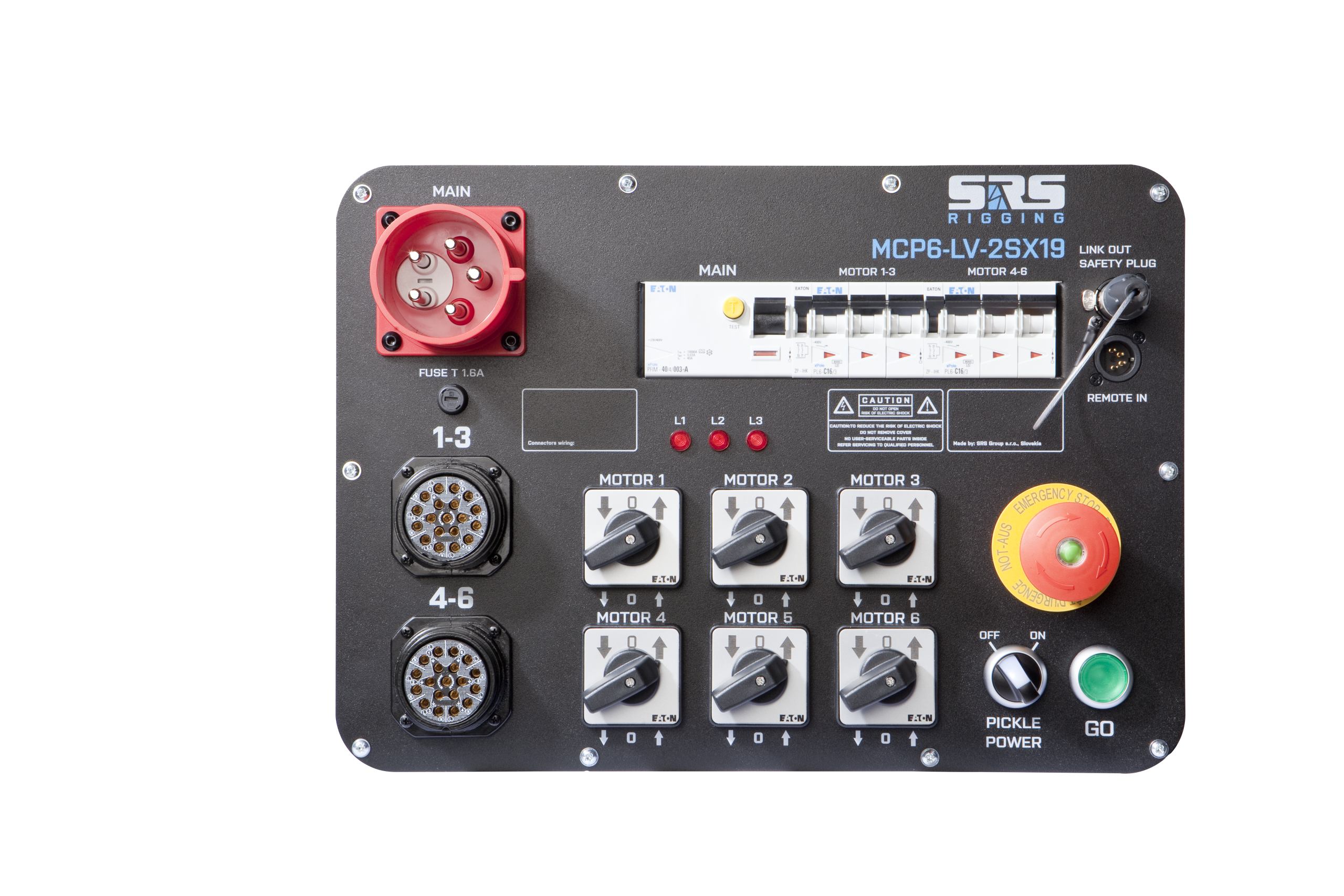 MCP6-LV, Low Voltage Analog Case Motor Controller (6ch, different connectors) - Image 2