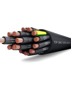 Top Cable, black FLEXTEL 200, VV-K (different insulation)