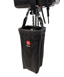 PSRIG Chain Bag, black textile, size: S (small) - Image 2