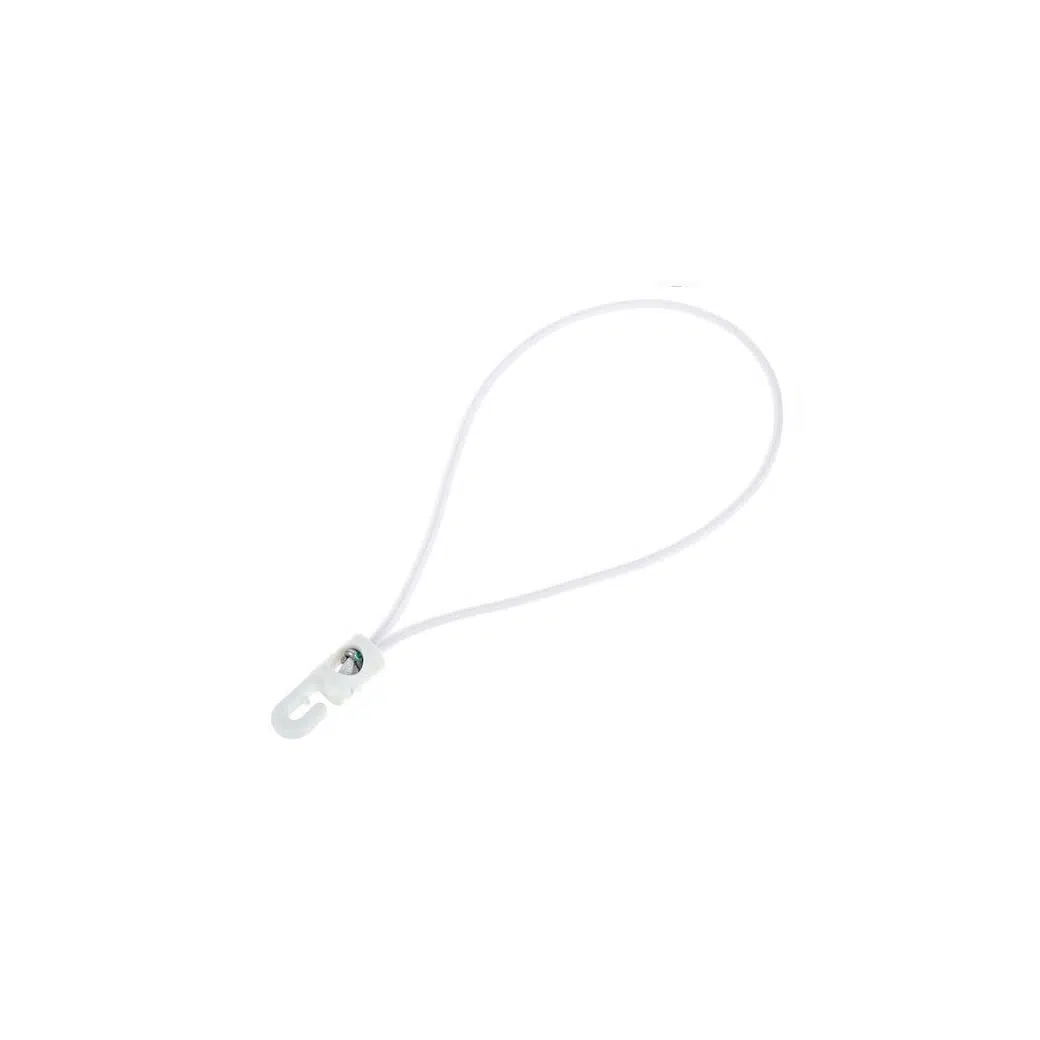 Shock/Bungee elastic cord, white