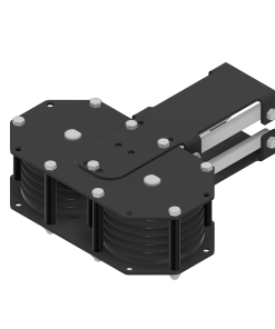 FlexBeam Double Return Pulley, 6-pocket