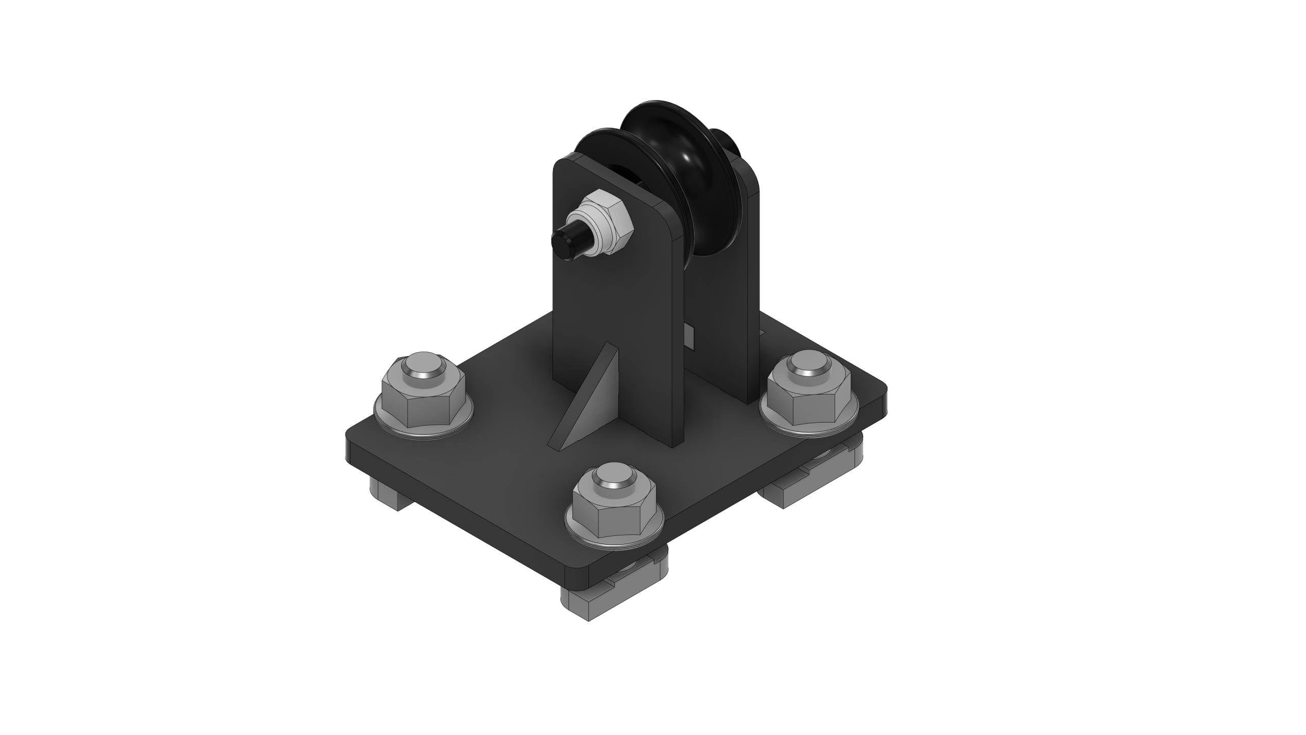 FlexBeam Guide Pulley, angle adjustment for first drop