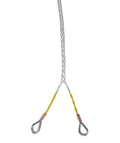 X-Small Cable Support Grip with Double Eye, 3-6mm
