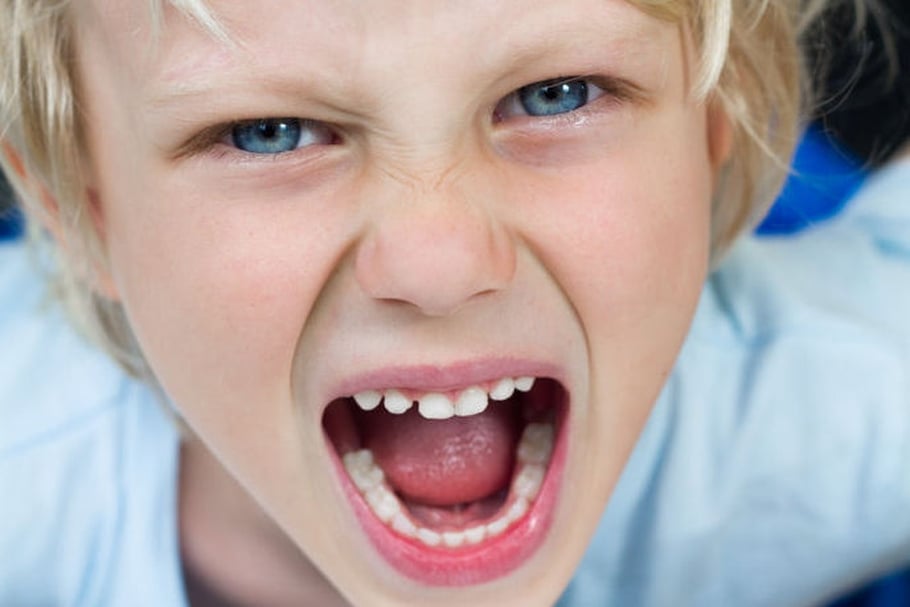 Enfant en colère