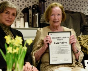 Intervju med æresmedlem Eva Røine