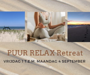 1 t.e.m. 4 september – Puur Relax Retreat
