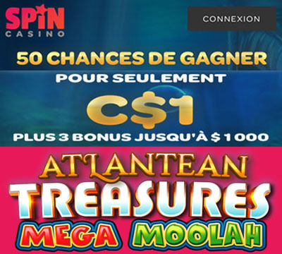 Spin Casino Atlantean Treasures