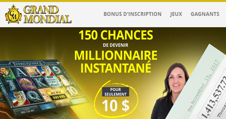 Grand Mondial Casino Gagnants