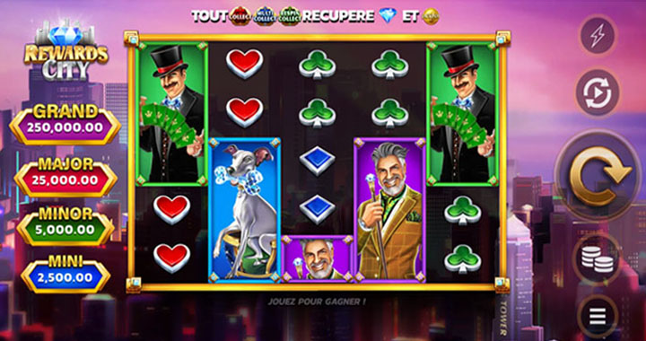 Vidéo Slot Rewards City