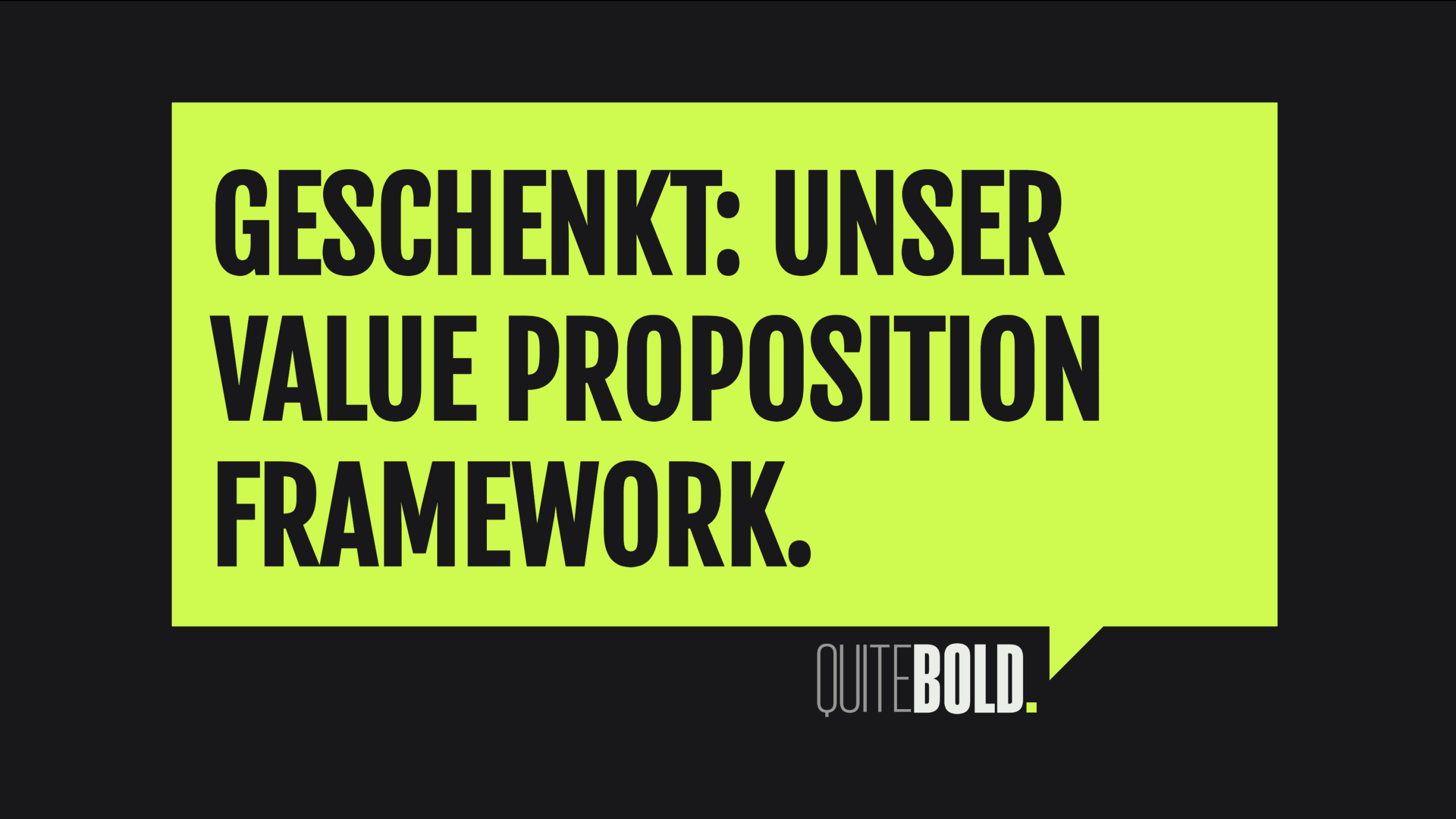 Value Proposition Framework - Digtiales Marketing